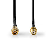 Nedis CSGL02010BK30 koaxial kabel 3 m SMA Sort
