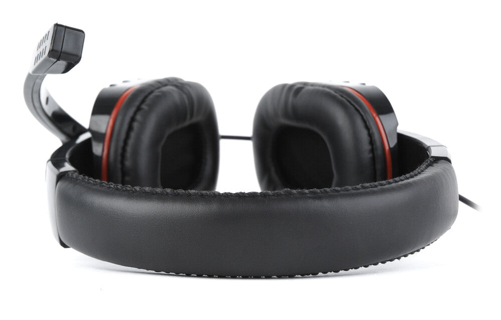 Gembird GHS-402 hovedtelefoner/headset Ledningsført Spil Sort