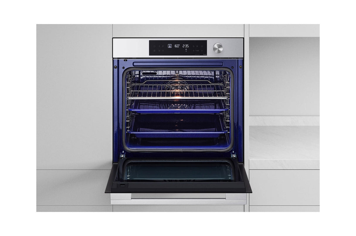LG WS7D7631WB ovn 76 L 3500 W Sort, Rustfrit stål