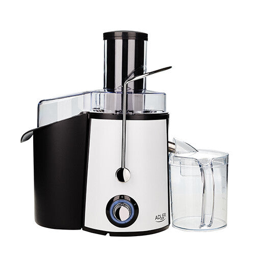 Adler AD 4128 citruspresser og juicemaskine Frugtpresser 1000 W Sort, Hvid