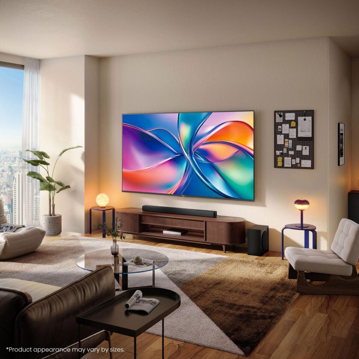 Hisense 65E7Q 165,1 cm (65") 4K Ultra HD Smart TV Wi-Fi Sort