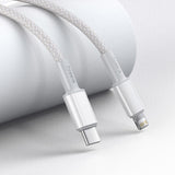 Baseus CATLGD-A02 Lightning kabel 2 m Hvid