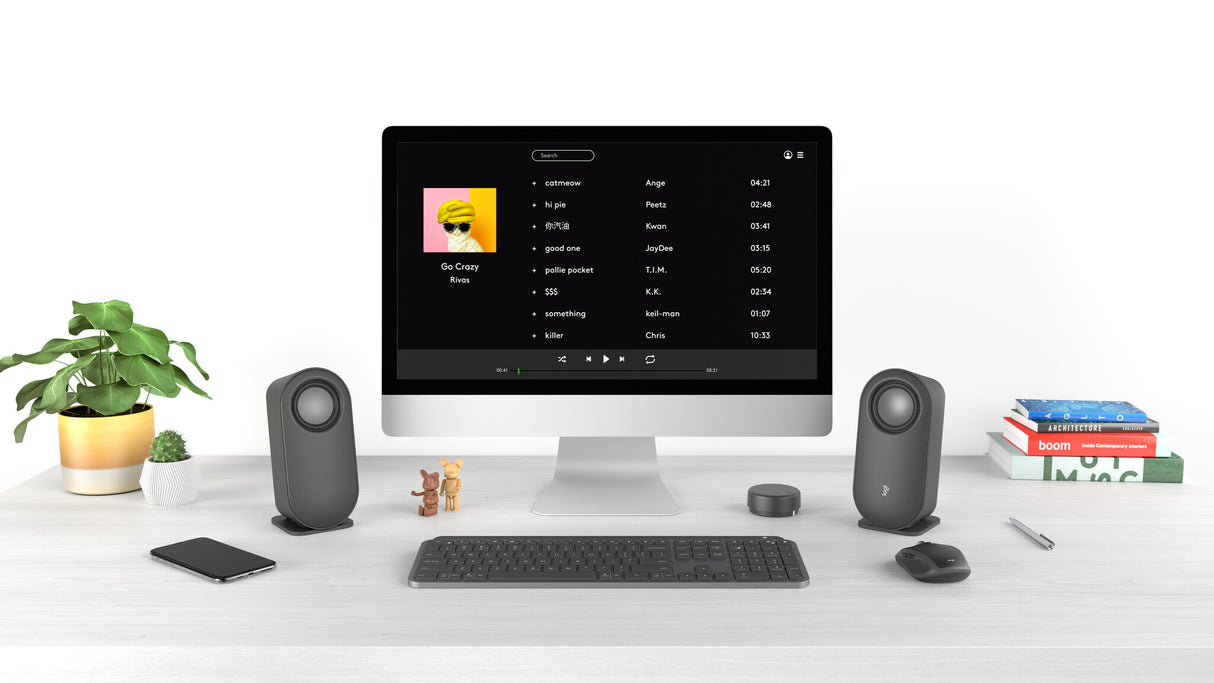 Logitech Z407 højttalersæt 40 W Universel Grafit 2.1 kanaler 10 W Bluetooth