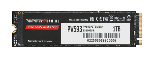 Patriot SSD Viper Gaming PV593 1TB M.2 PCI Express 5.0 x4 (NVMe)
