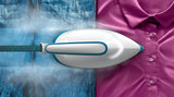 Philips PSG6022/20 Dampstrygning station 2400 W 1,8 L SteamGlide Plus strygesål Blå, Hvid