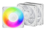 ARCTIC Freezer P12 Pro A-RGB (White) - 3 Pack Computerkabinet Ventilator 12 cm Hvid 3 stk