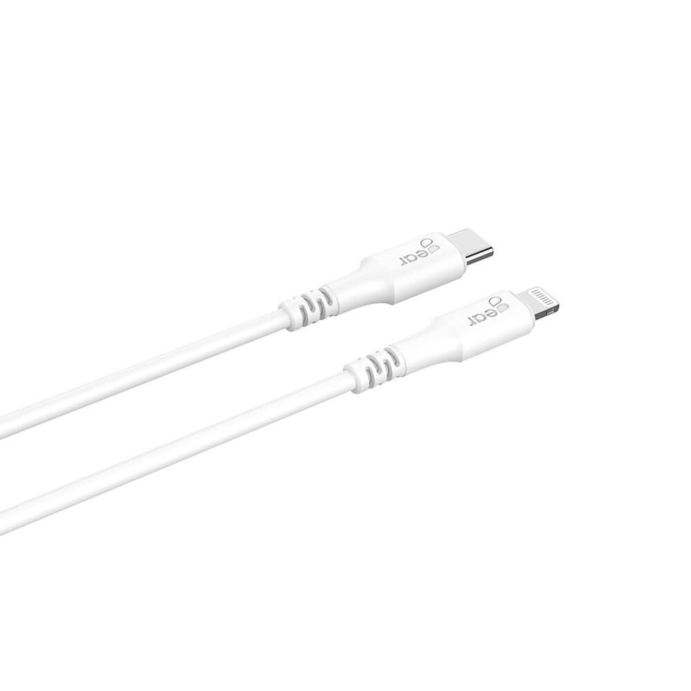 Gear Ladekabel USB-C - Lightning 0.5m Hvid MFI C94