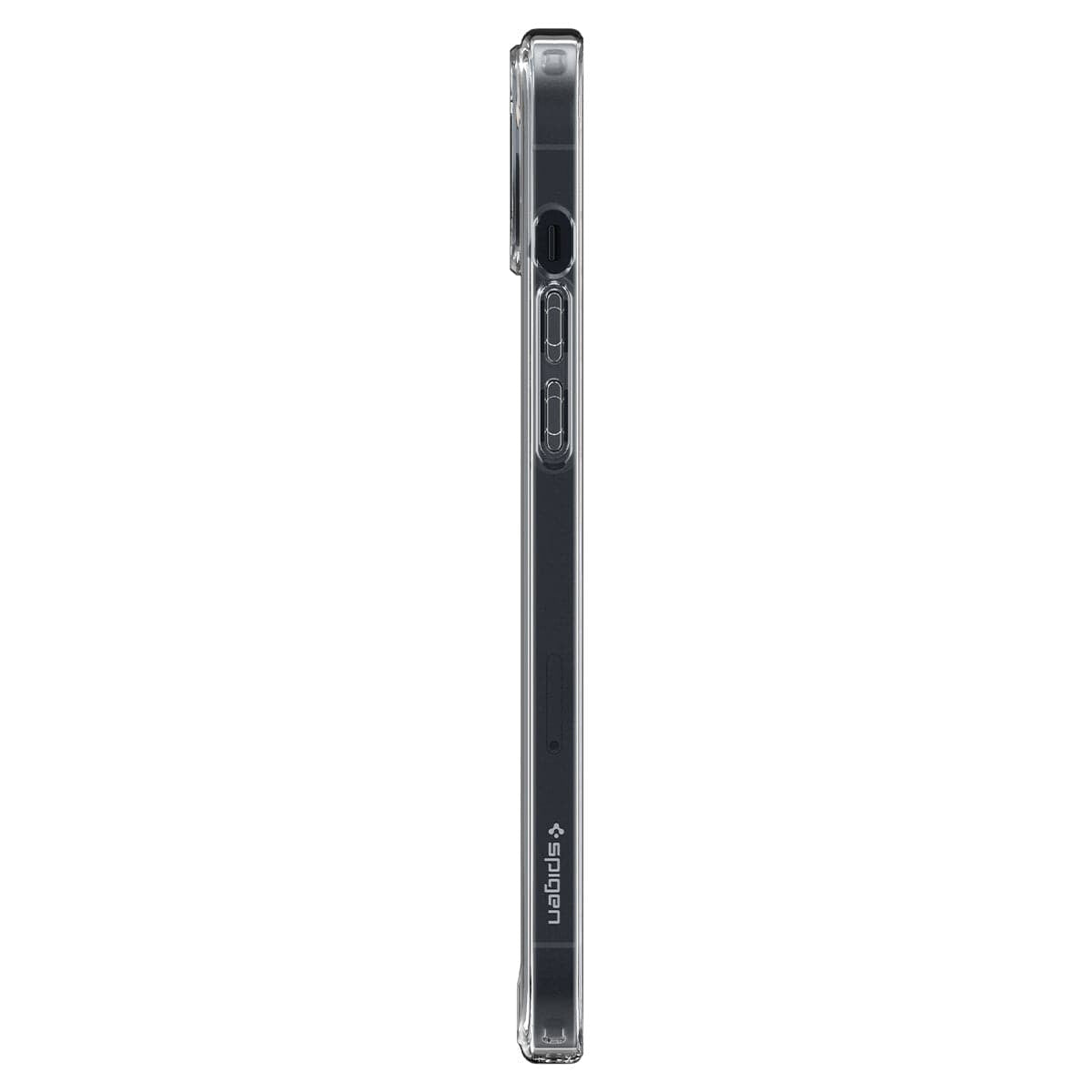 Spigen ACS04904 mobiltelefon etui 17 cm (6.7") Cover Kulfiber, Transparent