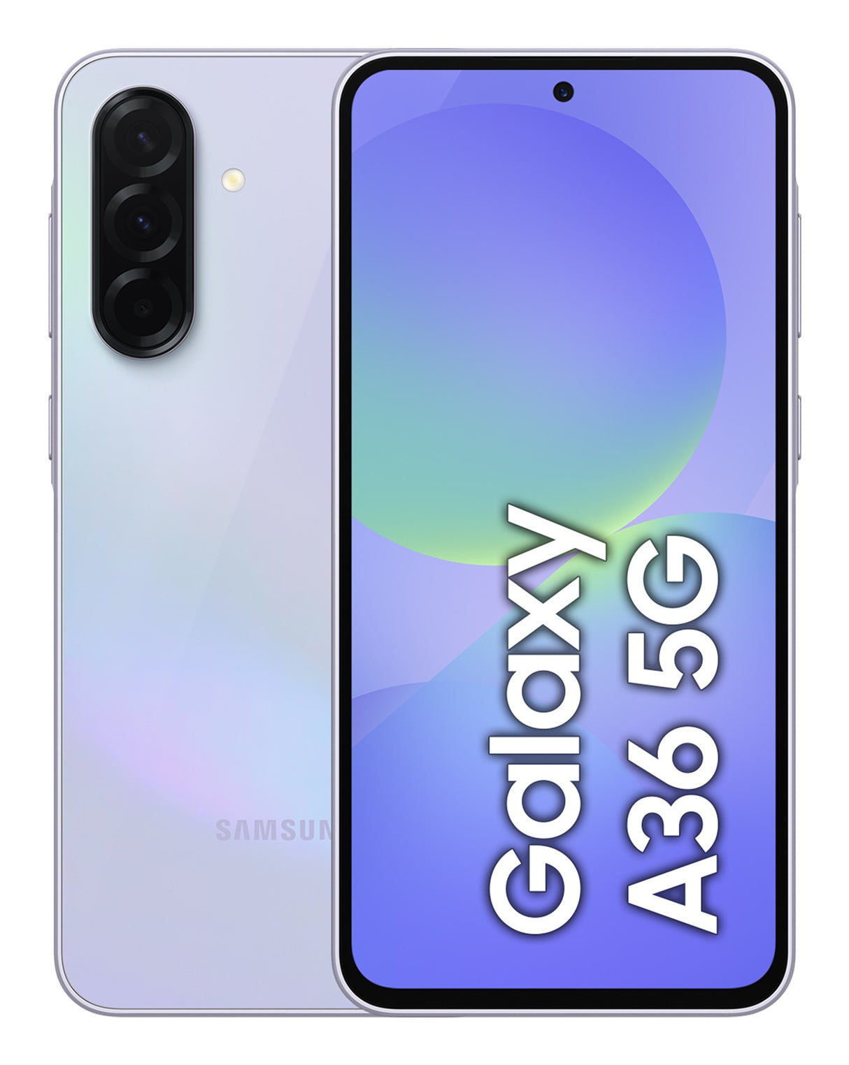 Samsung Galaxy A36 17 cm (6.7") Dual SIM Android 15 5G USB Type-C 6 GB 128 GB 5000 mAh Lavendel