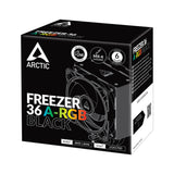 ARCTIC Freezer 36 A-RGB Processor Luftkøler 12 cm Sort 1 stk