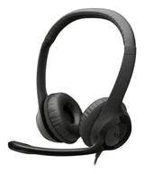 Logitech H390 Headset Ledningsført Opkald/musik USB Type-C Sort