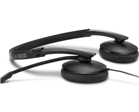 Lenovo 4XD1M39028 hovedtelefoner/headset Ledningsført USB Type-C Sort