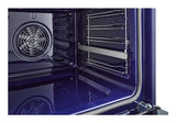 LG WS7D7632WB 76 L Sort, Rustfrit stål