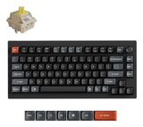Keychron V1 Ultra 8K tastatur Universel Bluetooth QWERTY Sort