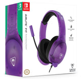 Turtle Beach Airlite Fit Headset Ledningsført Spil Sort, Lilla