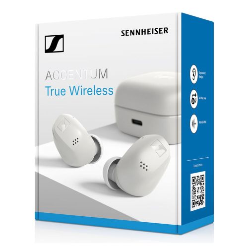 Sennheiser Accentum True Wireless In-Ear Earbuds Hvid EU