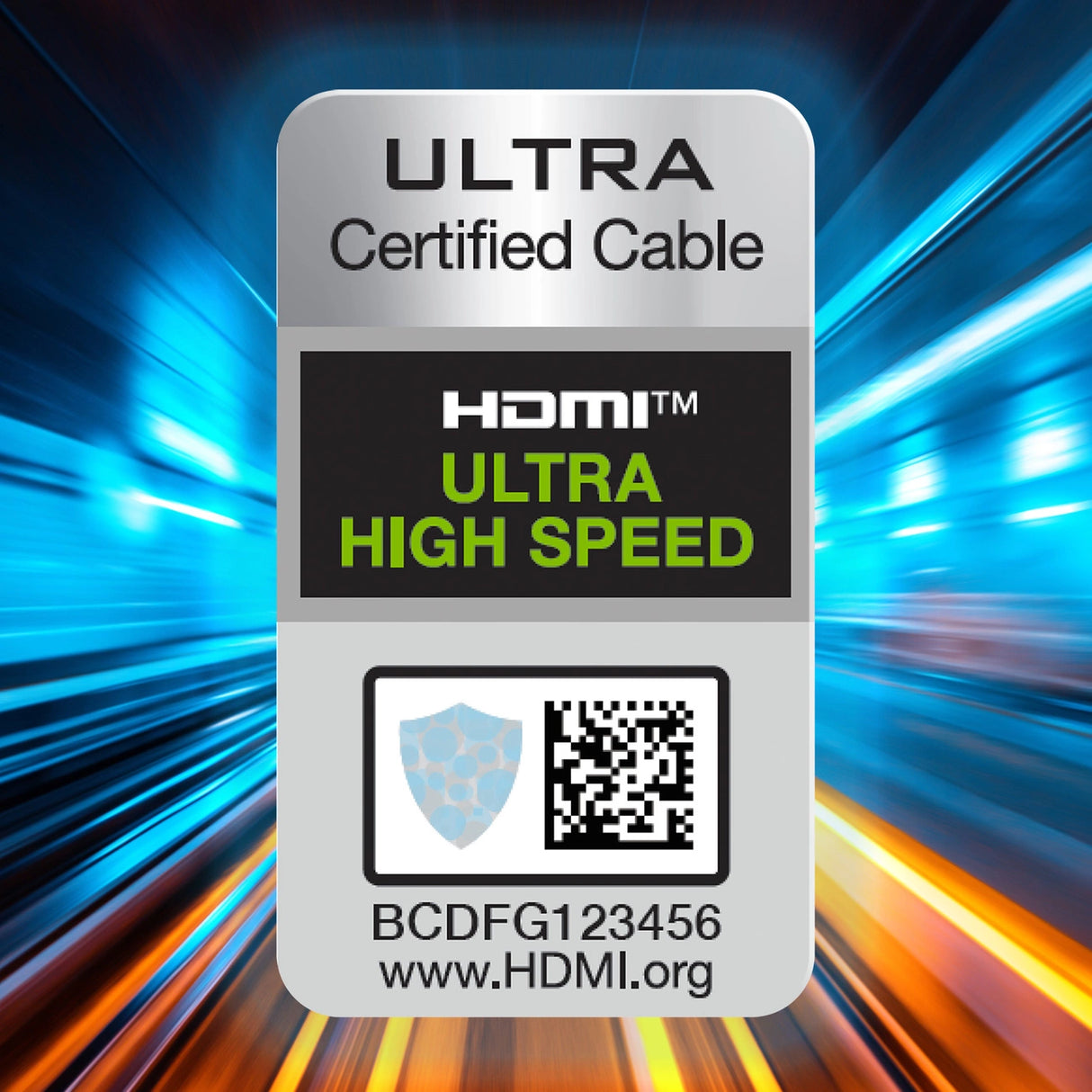 Wozinsky kabel HDMI 2.1 8K 60 Hz 48 Gbps / 4K 120 Hz / 2K 144 Hz 1 m Sølv (WHDMI-10)