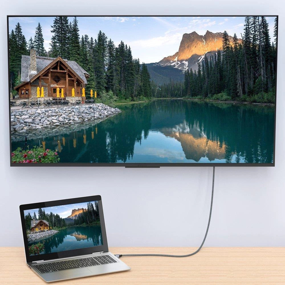 Wozinsky kabel HDMI 2.1 8K 60 Hz 48 Gbps / 4K 120 Hz / 2K 144 Hz 1 m Sølv (WHDMI-10)