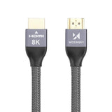 Wozinsky kabel HDMI 2.1 8K 60 Hz 48 Gbps / 4K 120 Hz / 2K 144 Hz 3 m sølv (WHDMI-30)