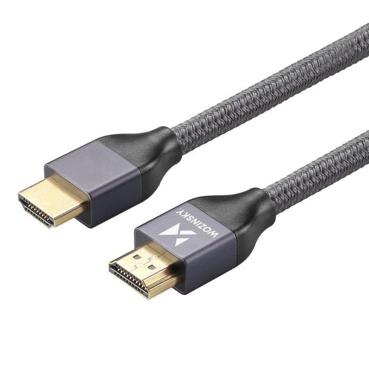 Wozinsky kabel HDMI 2.1 8K 60 Hz 48 Gbps / 4K 120 Hz / 2K 144 Hz 3 m sølv (WHDMI-30)