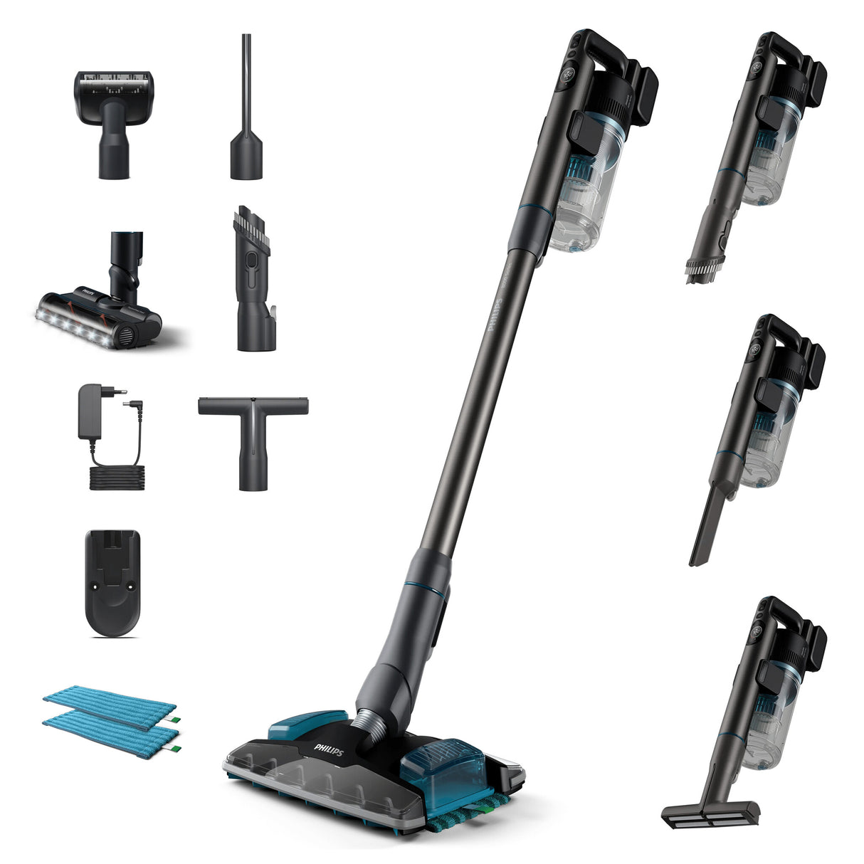 Philips 8000 series XC8055/01 Trådløs Vakuum Aqua Plus