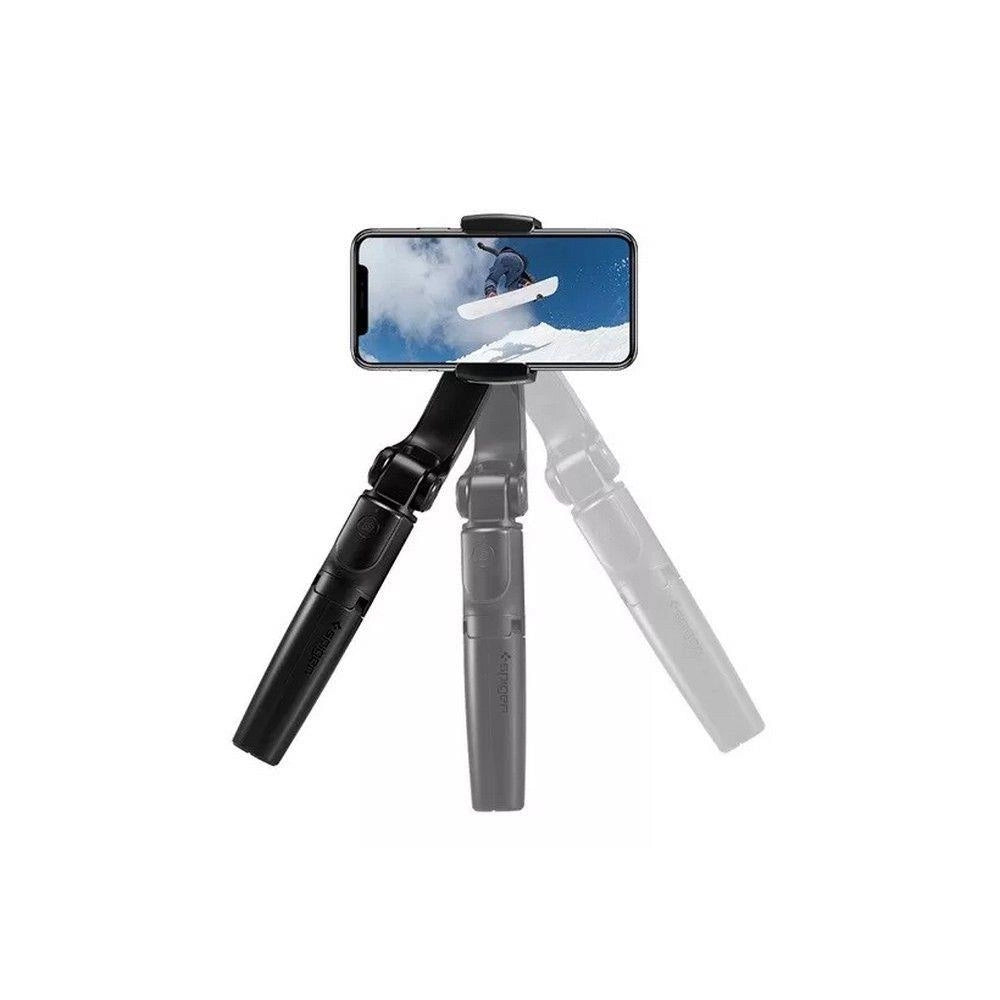Spigen S610W Bluetooth Gimbal med Selfie Stick - sort