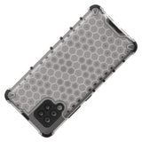 Honeycomb Case armor cover med TPU Bumper til Samsung Galaxy A42 5G rød