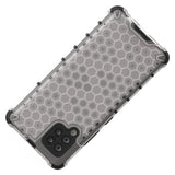 Honeycomb Case rustning med TPU Bumper til Samsung Galaxy A42 5G rød
