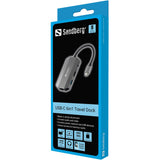 USB-C 6-in1 Travel Dock, Alu
