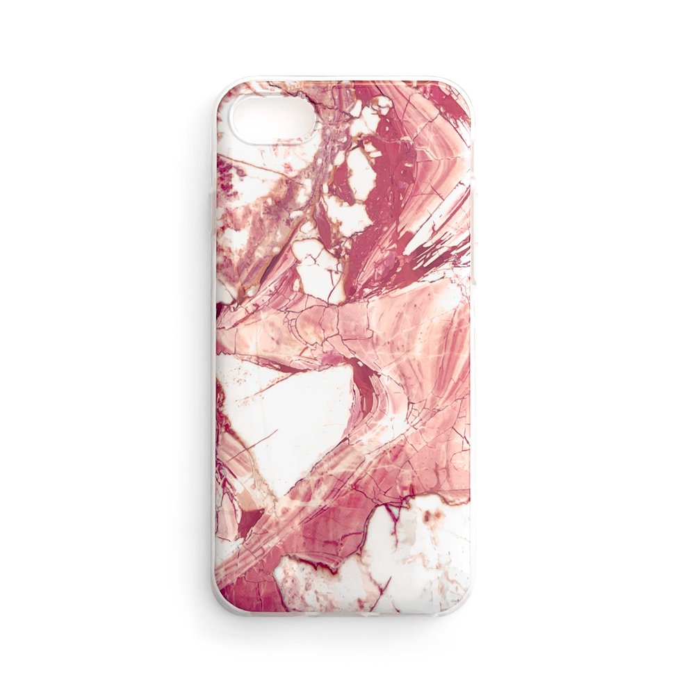 Wozinsky Marble TPU cover til Samsung Galaxy A02s EU pink