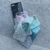 Wozinsky Star Glitter Shining Cover til Samsung Galaxy A72 4G grøn