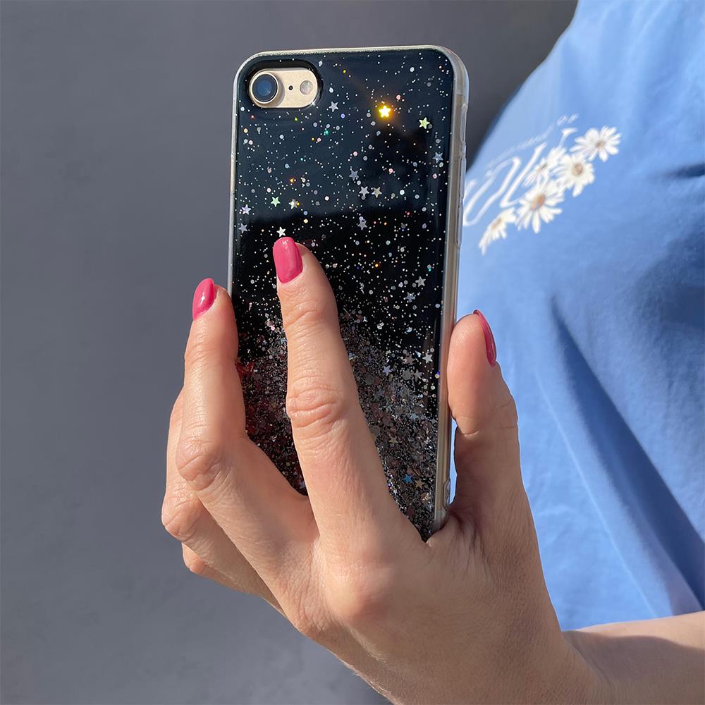 Wozinsky Star Glitter Shining Cover til Samsung Galaxy A72 4G grøn
