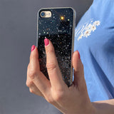 Wozinsky Star Glitter Shining Cover til Samsung Galaxy A72 4G grøn