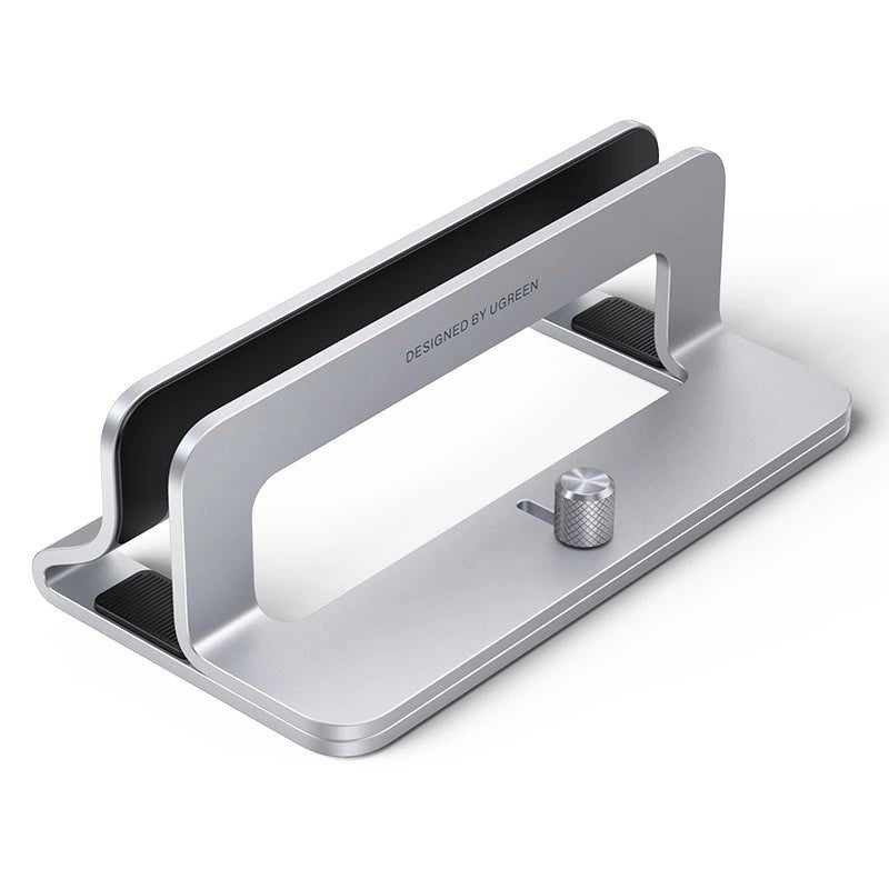 Ugreen Aluminium Vertical Stand Holder Stand for MacBook Laptop Tablet Silver (20471 LP258)