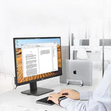 Ugreen Aluminium Vertical Stand Holder Stand for MacBook Laptop Tablet Silver (20471 LP258)