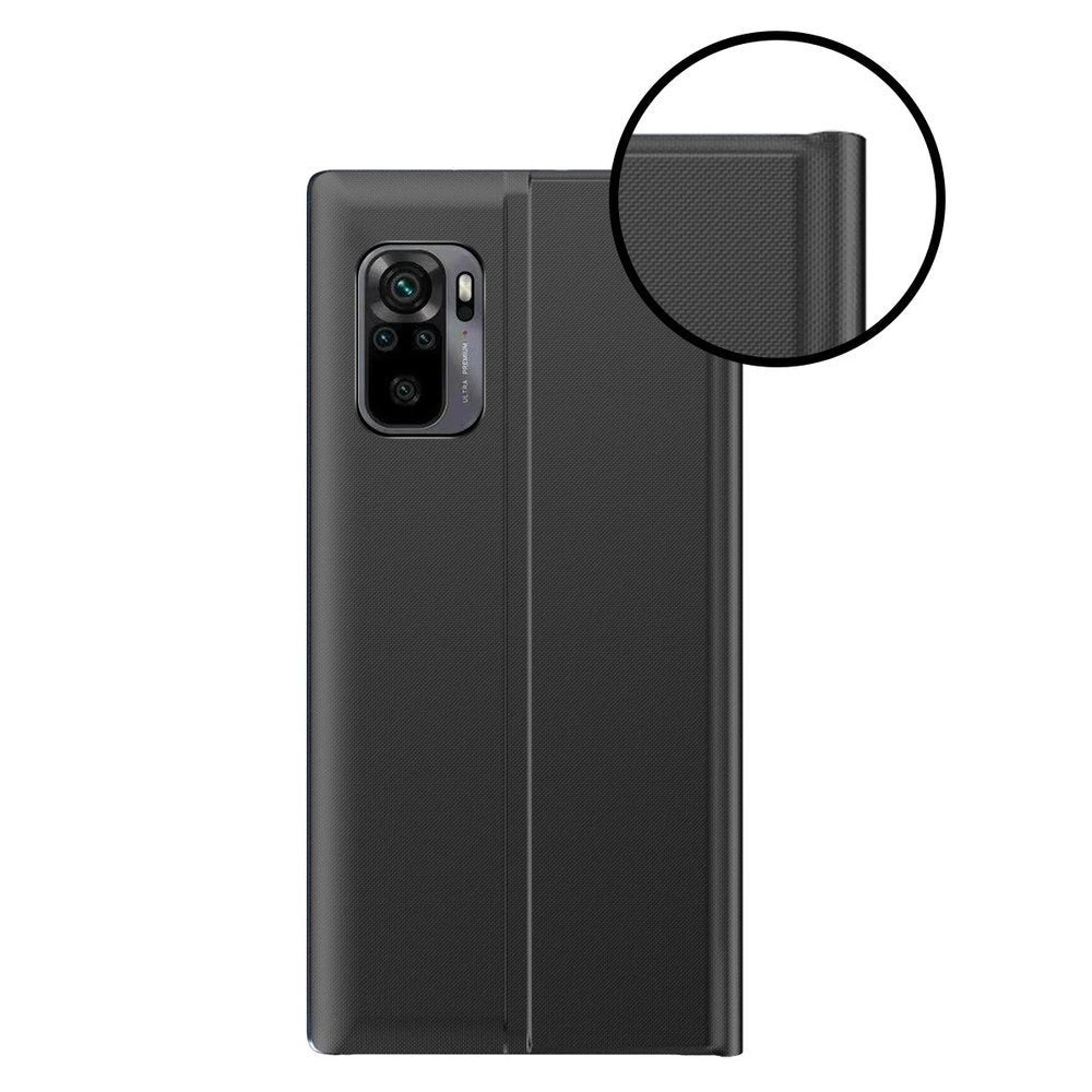 Sleep Case Bookcase Type Case med Smart Window til Xiaomi Redmi K40 Pro + / K40 Pro / K40 / Poco F3 blå