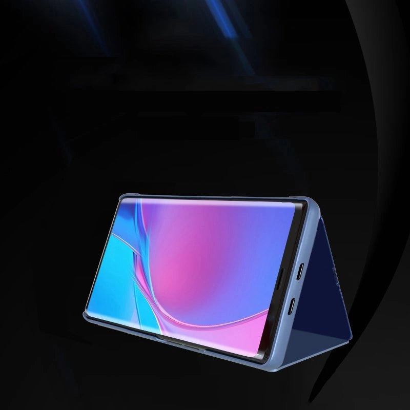 Clear View Case cover til Xiaomi Redmi K40 Pro + / K40 Pro / K40 / Poco F3 blå