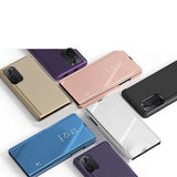 Clear View Case cover til Xiaomi Redmi K40 Pro + / K40 Pro / K40 / Poco F3 blå