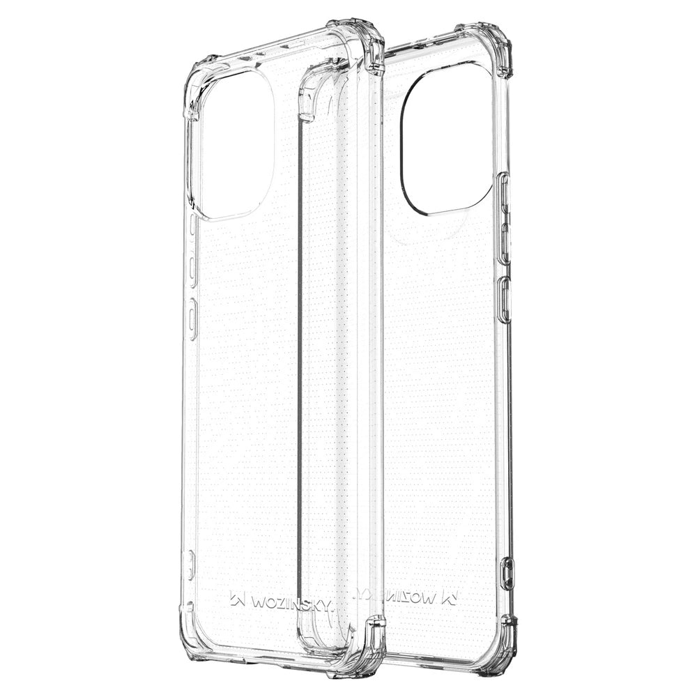Wozinsky Anti Shock holdbar kuffert med militær grad beskyttelse til Xiaomi Mi 11 gennemsigtig