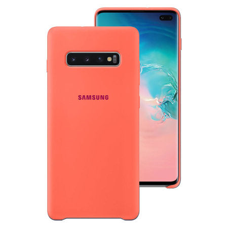 SAMSUNG SILIKON COVER TIL GALAXY S10+, BERRY PINK