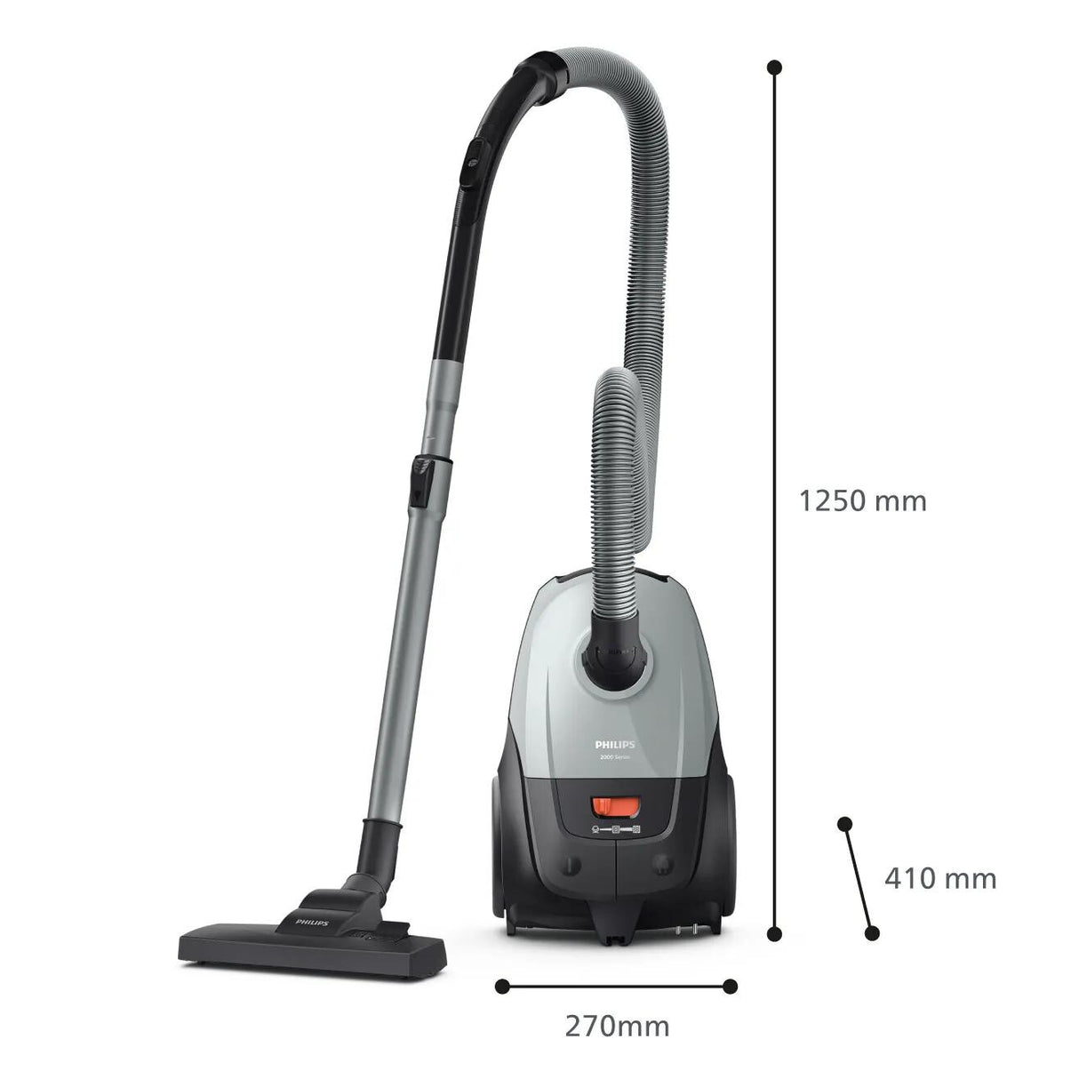 Philips XD2142/12 støvsuger 3 L Beholder vakuum Dry 850 W Støvpose