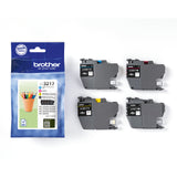 Brother LC 3217 Value Pack Sort Gul Cyan Magenta 550 sider