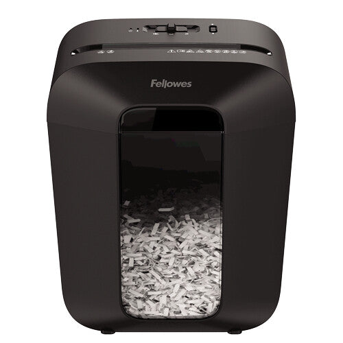 Fellowes Powershred LX50 papirmakulator Delvist makulering Sort