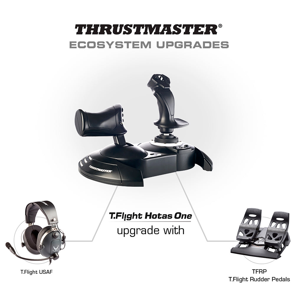 Thrustmaster T-Flight Hotas One 377015 flight stick bundle