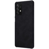 Nillkin Qin læderhylster for Samsung Galaxy A72 4G sort