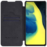 Nillkin Qin læderhylster for Samsung Galaxy A72 4G sort