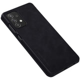 Nillkin Qin læderhylster for Samsung Galaxy A72 4G sort