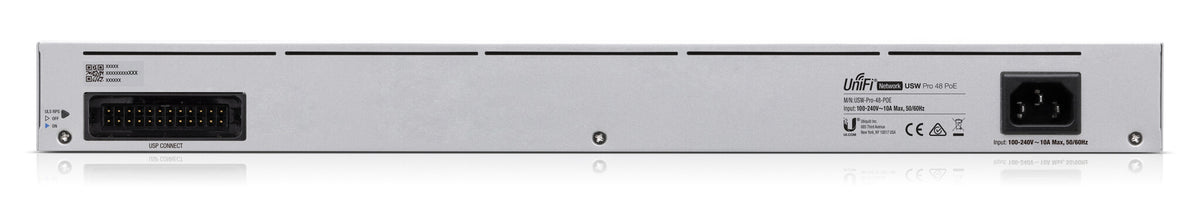 Ubiquiti UniFi Switch USW-PRO-48-POE Switch 48-porte 10 Gigabit PoE++