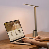 Baseus Smart Eye trådløs LED-skrivbordslampe med batteri 2200 mAh grå (DGZG-0G)