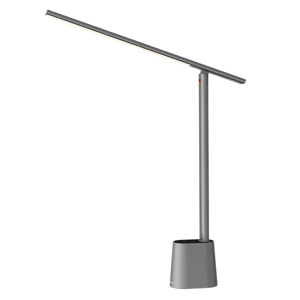 Baseus Smart Eye trådløs LED-skrivbordslampe med batteri 2200 mAh grå (DGZG-0G)